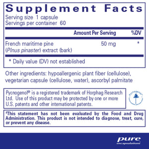 Pycnogenol 50mg