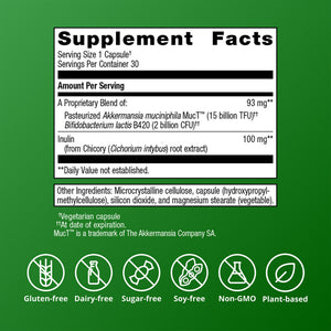 UltraFlora® Triplebiotic with Akkermansia
